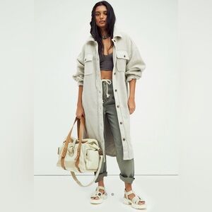 Free People Long Ruby Jacket